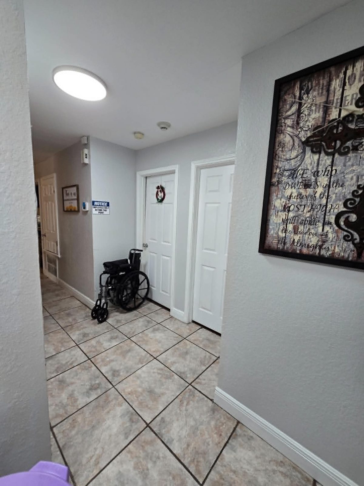 Accessible hallways: Wide, safe walkways throughout the home